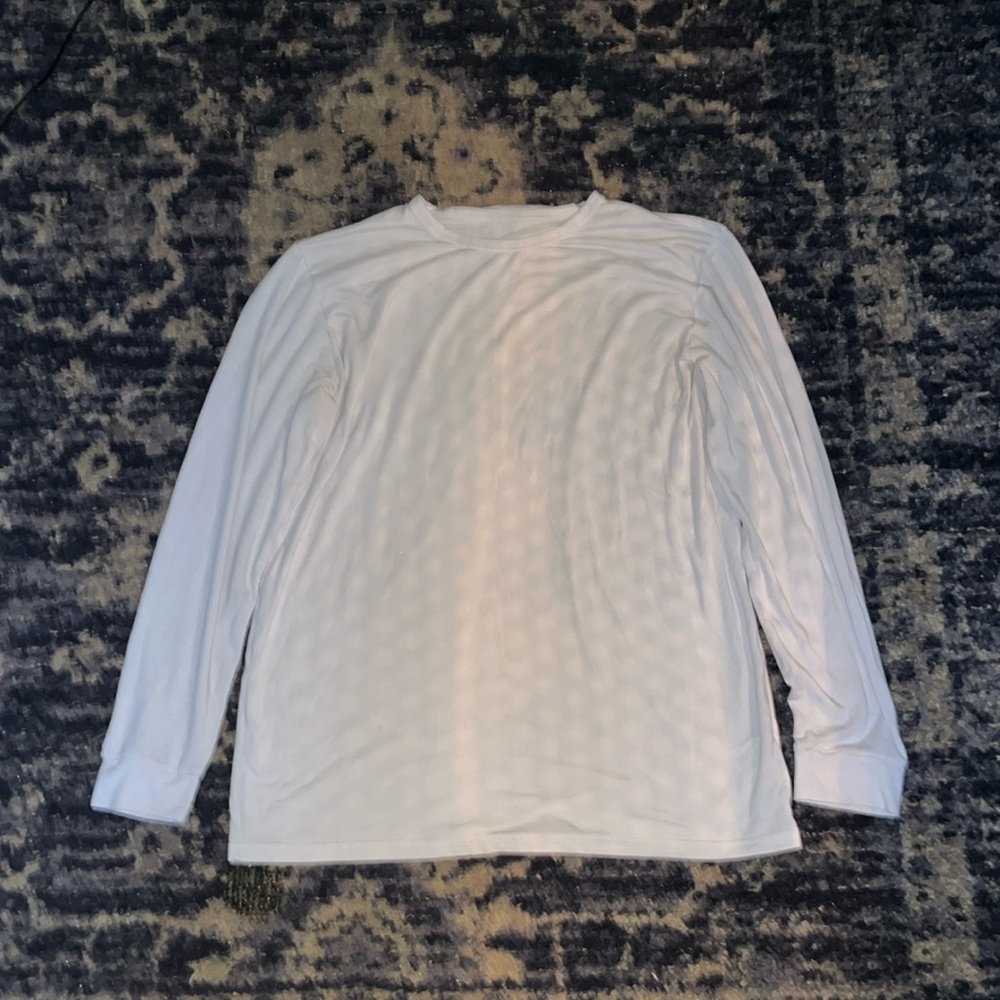 Long sleeve white shirt